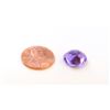 Image 1 : 7 ct & up Amethyst Round Shaped ctw 7.23
