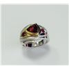 Image 3 : Sterling Silver .925 Garnet/Ruby Ring