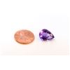 Image 2 : 5 ct & up Amethyst Pear Shaped ctw 5.90
