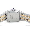 Image 4 : Lady's Cartier 18k Gold & Stainless Steel Panthere Watch. Silver Roman Numeral Dial. 18k Yellow Gold