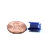 Image 2 : 6 ct & up Natural Burma Blue Sapphire Emerald Cut ctw 6.72