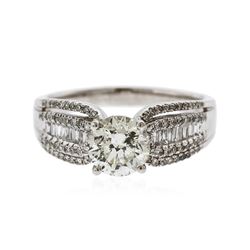 14KT White Gold 1.70 ctw Diamond Ring