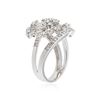 Image 3 : 14KT White Gold 0.71 ctw Diamond Ring