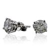 Image 2 : 14KT White Gold 3.25 ctw Diamond Earrings