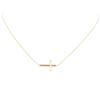 Image 1 : 14KT Yellow Gold Cross Pendant Necklace
