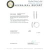 Image 3 : 14KT White Gold 4.18 ctw Diamond Earrings