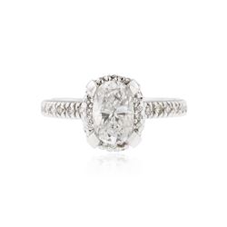 18KT White Gold 1.29 ctw Diamond Ring