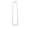 Image 1 : 18KT White Gold 16.50 ctw Diamond Necklace