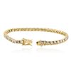 Image 3 : 14KT Yellow Gold 5.01 ctw Diamond Tennis Bracelet