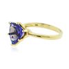 Image 2 : 18KT Yellow Gold 4.82 ctw Tanzanite Ring