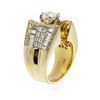 Image 3 : 18KT Yellow Gold 3.51 ctw Diamond Ring