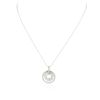 Image 2 : 14KT White Gold 1.35 ctw Diamond Pendant With Chain