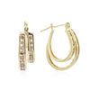 Image 2 : 14KT Yellow Gold 1.83 ctw Diamond Earrings