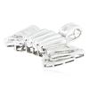 Image 1 : 14KT White Gold 3.16 ctw Diamond Pendant
