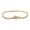 Image 2 : 14KT Yellow Gold 1.89 ctw Diamond Tennis Bracelet