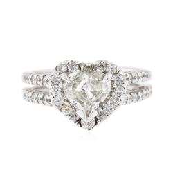 14KT White Gold 1.90 ctw Diamond Ring