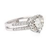 Image 2 : 14KT White Gold 1.90 ctw Diamond Ring