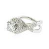 Image 2 : 18KT White Gold 3.17 ctw EGL USA Certified Diamond Ring