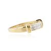 Image 2 : 14KT Yellow Gold 0.30 ctw Diamond Ring