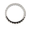 Image 2 : 14KT White Gold 0.98 ctw Diamond Ring