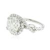 Image 2 : 18KT White Gold 5.08 ctw Diamond Ring