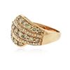 Image 2 : 14KT Rose Gold 1.42 ctw Diamond Ring