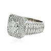 Image 2 : 14KT White Gold 4.38 ctw Diamond Ring