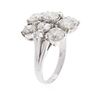 Image 3 : 14KT White Gold 5.08 ctw Diamond Ring