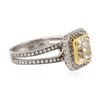 Image 2 : 18KT White Gold 2.75tcw Diamond Ring