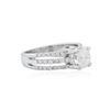 Image 2 : 14KT White Gold 1.45 ctw Diamond Ring