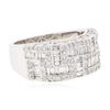 Image 2 : 14KT White Gold 1.29 ctw Diamond Ring