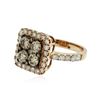 Image 2 : 14KT Two-Tone Gold 1.93 ctw Diamond Ring