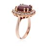 Image 3 : 14KT Rose Gold 7.94 ctw Ruby and Diamond Ring