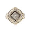 Image 1 : 14KT Yellow Gold 1.85 ctw Diamond Ring