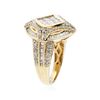 Image 3 : 14KT Yellow Gold 1.85 ctw Diamond Ring