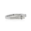 Image 2 : 18KT White Gold 1.07 ctw Diamond Ring