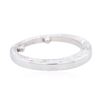 Image 2 : 14KT White Gold Ring