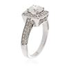 Image 3 : 14KT White Gold 1.24 ctw Diamond Ring