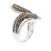 Image 3 : 18KT White Gold 1.59 ctw Diamond Ring