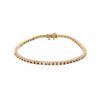 Image 1 : 14KT Rose Gold 2.72 ctw Diamond Bracelet