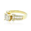 Image 2 : 18KT Yellow Gold 2.29 ctw Diamond Ring
