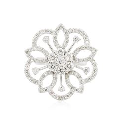 14KT White Gold 1.70 ctw Diamond Ring