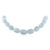 Image 1 : SILVER 903.55 ctw Aquamarine Necklace