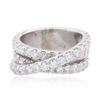 Image 1 : 14KT White Gold 2.74 ctw Diamond Ring