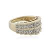 Image 2 : 10KT Yellow Gold 1.00 ctw Diamond Ring