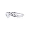 Image 2 : 14KT White Gold 0.25 ctw Diamond Ring