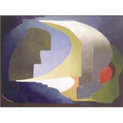 Margaret Stokes (1916-1996) PHASES OF THE MOON signed with initials lower left; inscribed w...