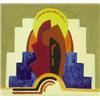 Image 1 : Mainie Jellett (1897-1944) ABSTRACT COMPOSITION (HOLY FAMILY) gouache over pencil on card<b...