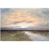 Image 1 : William Percy French (1854-1920) BOG LANDSCAPE signed with initials lower left watercolo...