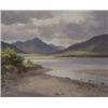 Maurice Canning Wilks RUA ARHA (1910-1984) RAIN CLOUDS OVER KYLEMORE, CONNEMARA signed lowe...